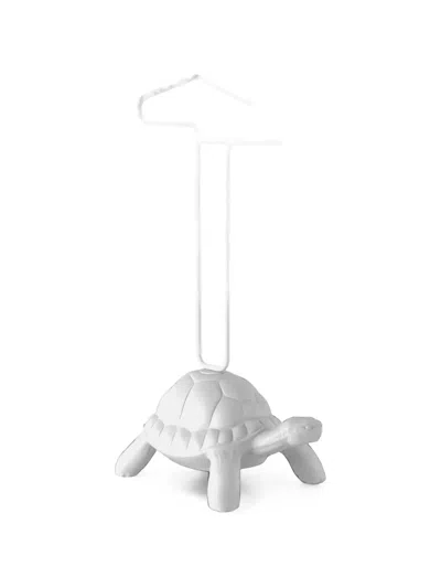 Qeeboo Turtle Carry Coat Hanger In White