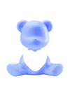 Qeeboo Xs Teddy Heart Lamp In Multi