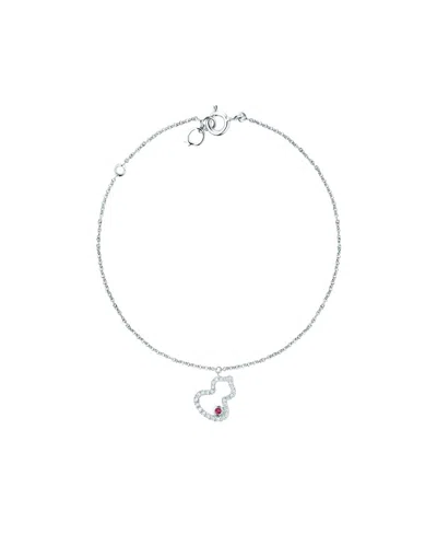 Qeelin Petite Wulu Logo Bracelet In Metallic