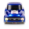 Qfx Dual 3" Truck Design Rechargable Bluetooth Speaker,fm Tuner In Blue