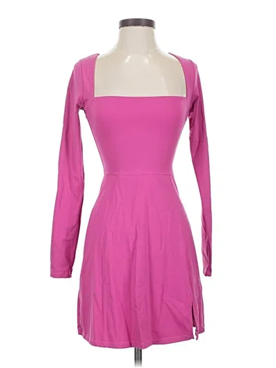 Pre-owned Qinsen Cocktail Dress In Pink