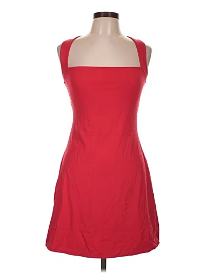 Pre-owned Qinsen Cocktail Dress In Red