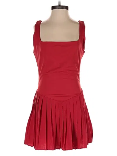 Pre-owned Qinsen Cocktail Dress In Red