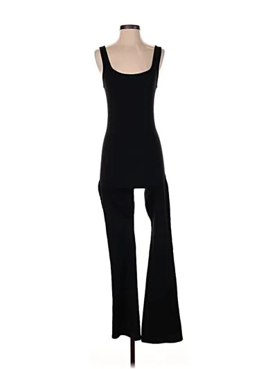 Pre-owned Qinsen Jumpsuit In Black