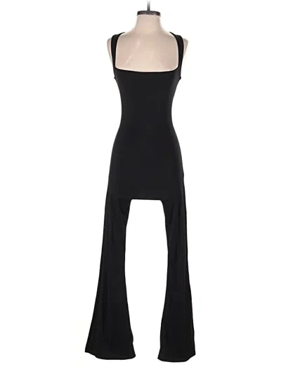 Pre-owned Qinsen Jumpsuit In Black