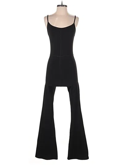 Pre-owned Qinsen Jumpsuit In Black