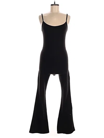 Pre-owned Qinsen Jumpsuit In Black