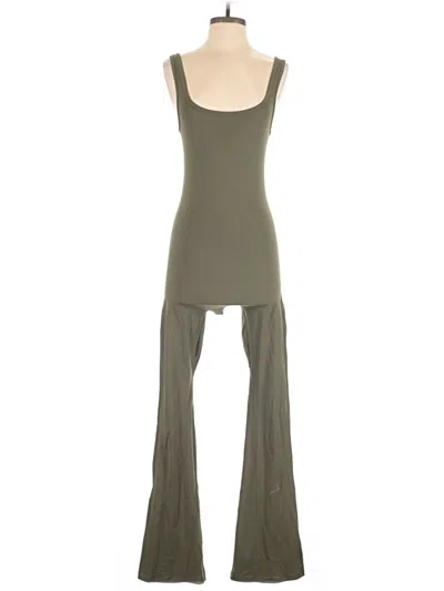 Pre-owned Qinsen Jumpsuit In Green