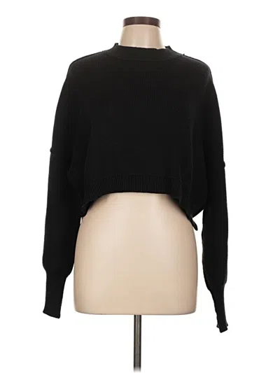 Pre-owned Qinsen Pullover Sweater In Black