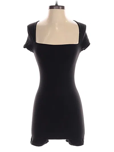 Pre-owned Qinsen Romper In Black