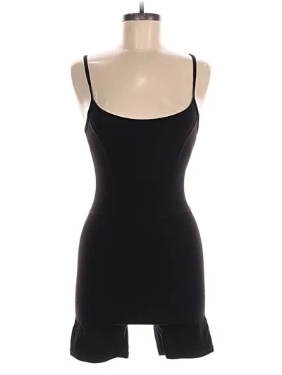 Pre-owned Qinsen Romper In Black