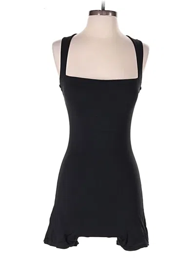 Pre-owned Qinsen Romper In Black