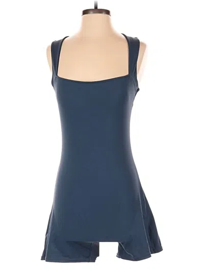 Pre-owned Qinsen Romper In Blue