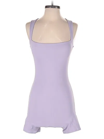 Pre-owned Qinsen Romper In Purple