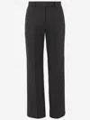 Ql2 Stretch Cotton Pants In Black