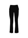 Ql2 Nellie C Flared Bottom Regular Pants In Black