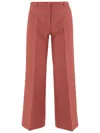 Shop Ql2 Linen And Cotton Pants In Brown