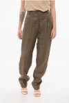 Ql2 Linen Herringbone Rosanna Pants