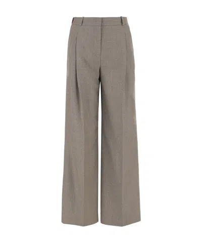 QL2 QL2 MAFALDA WOOL STRAIGHT-LEG PANTS