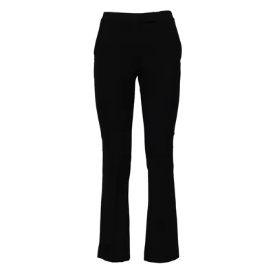 Ql2 Nellie C Flared Bottom Regular Pants In Black