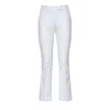 Ql2 Nellie C Flared Bottom Regular Pants In White