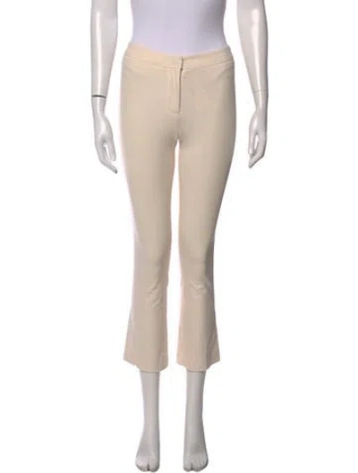 Pre-owned Ql2  Quelledue Flared Pants In Neutral