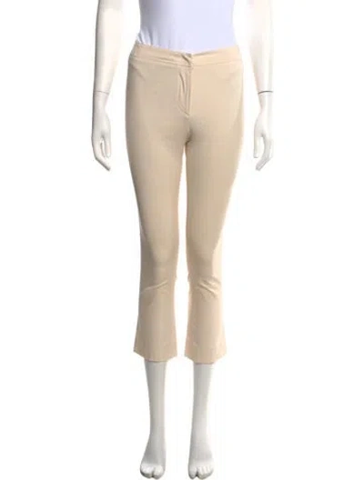 Pre-owned Ql2  Quelledue Flared Pants In Neutral