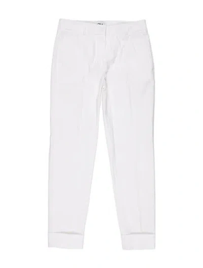 Pre-owned Ql2  Quelledue Skinny Leg Pants In White