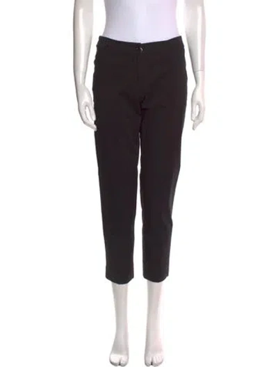 Pre-owned Ql2  Quelledue Straight Leg Pants In Black