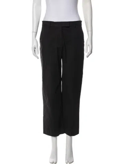 Pre-owned Ql2  Quelledue Straight Leg Pants In Black