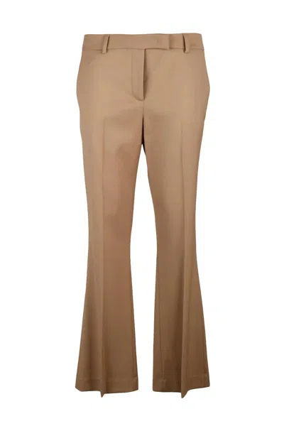 Ql2  Quelledue Straight Leg Pants Virgin Wool - Beige In Brown