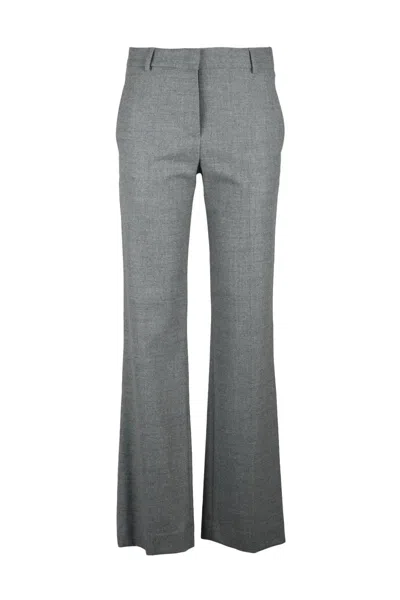 Ql2  Quelledue Straight Leg Pants Virgin Wool - Grey In Gray