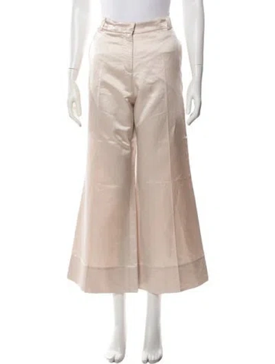 Pre-owned Ql2  Quelledue Wide Leg Pants In Pink