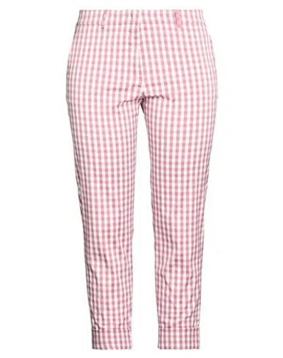 Ql2  Quelledue Ql2 Quelledue Woman Pants Antique Rose Size 10 Cotton, Polyamide, Elastane In Pink