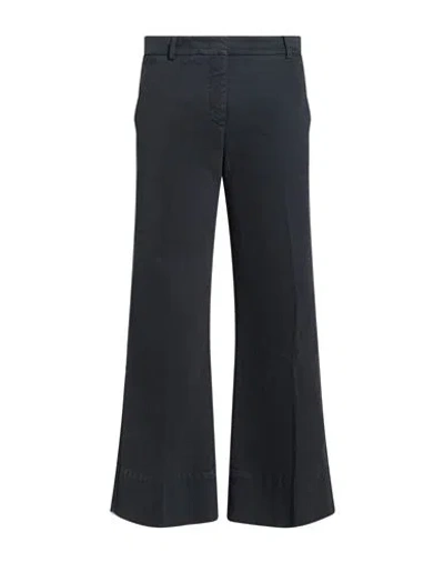 Ql2  Quelledue Ql2 Quelledue Woman Pants Charcoal Size 6 Cotton, Elastane In Grey