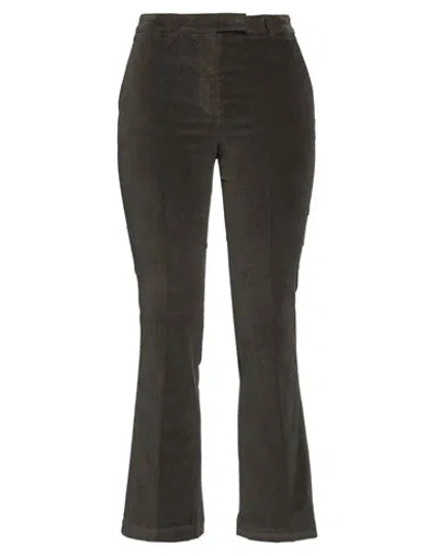 Ql2  Quelledue Ql2 Quelledue Woman Pants Dark Green Size 2 Cotton, Elastane In Green