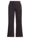 Ql2  Quelledue Ql2 Quelledue Woman Pants Dark Purple Size 10 Cotton, Elastane