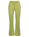 Ql2  Quelledue Ql2 Quelledue Woman Pants Green Size 4 Cotton, Elastane