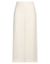 Ql2  Quelledue Ql2 Quelledue Woman Pants Ivory Size 6 Polyester In White