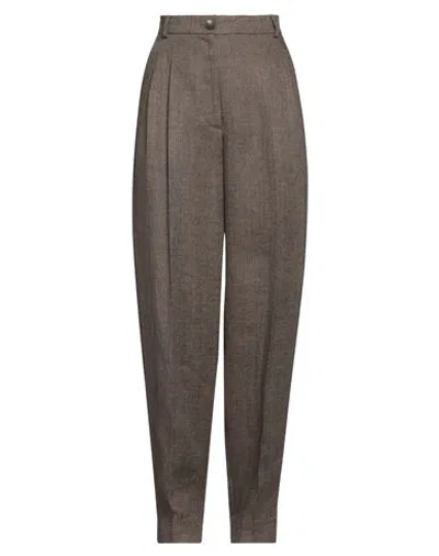 Ql2  Quelledue Ql2 Quelledue Woman Pants Khaki Size 10 Linen In Beige