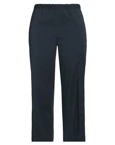 Ql2  Quelledue Ql2 Quelledue Woman Pants Midnight Blue Size 2 Cotton, Elastane