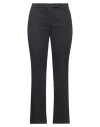 Ql2  Quelledue Ql2 Quelledue Woman Pants Midnight Blue Size 6 Cotton, Elastane In Black