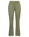 Ql2  Quelledue Ql2 Quelledue Woman Pants Military Green Size 4 Cotton, Elastane