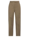 Ql2  Quelledue Ql2 Quelledue Woman Pants Military Green Size 8 Cotton, Elastane