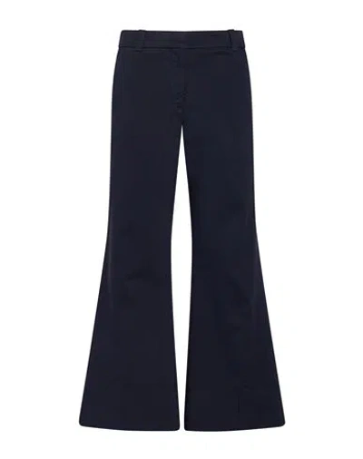 Ql2  Quelledue Ql2 Quelledue Woman Pants Navy Size 12 Cotton, Elastane In Blue
