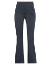 Ql2  Quelledue Ql2 Quelledue Woman Pants Navy Size 2 Cotton, Elastane In Blue