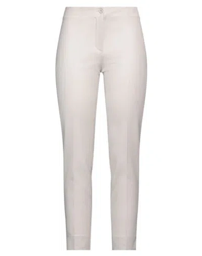 Ql2  Quelledue Ql2 Quelledue Woman Pants Off White Size 10 Virgin Wool, Lycra