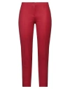 Ql2  Quelledue Ql2 Quelledue Woman Pants Red Size 4 Virgin Wool, Lycra