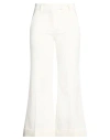 Ql2  Quelledue Ql2 Quelledue Woman Pants White Size 8 Cotton, Elastane