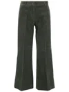 Ql2 Stretch Cotton Melody Pants In Gray